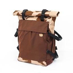 FAINBAG Backpack roll - brown (waterproof)